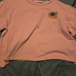 Coral Croptop