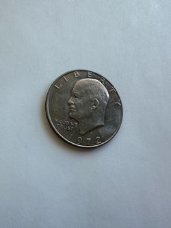 1972 Eisenhower $1 Ike Dollar Philadelphia Business Strike Clad KM#203