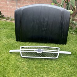 2003-2006 Chevy Hd Hood And Grill 