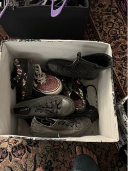 Old shoes have to go ASAP