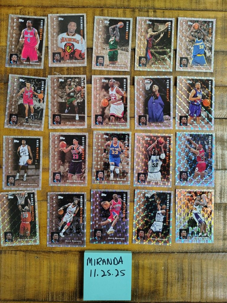 Pro Files 20 Card Lot Michael Jordan