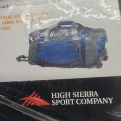Duffle Bag New In Plastic