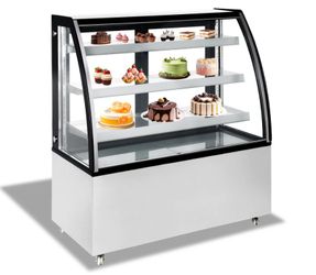 NSF 🧊 Polarman 48" High Curved Refrigerated Bakery Display Case ETL NEW