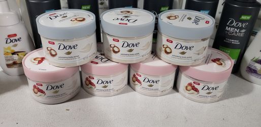 Dove body scrub sale