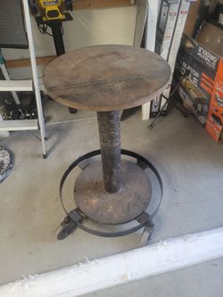Iron work table "
