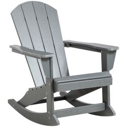 Adirondack Rocking Chair for Porch & Garden, Light Gray $99  📍 Warehouse Address: 2745 Boone St Columbia, SC 29204 (Behind DOLLAR TREE)  🕙 Business 