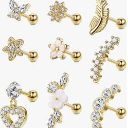 Tragus Cartilage Earrings  Body Jewelry 