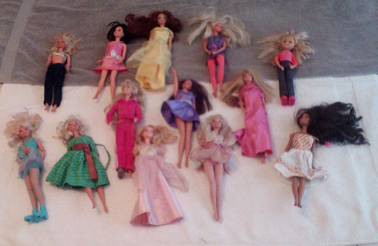 Old Barbie dolls ~ $3 ea. or $25 for all