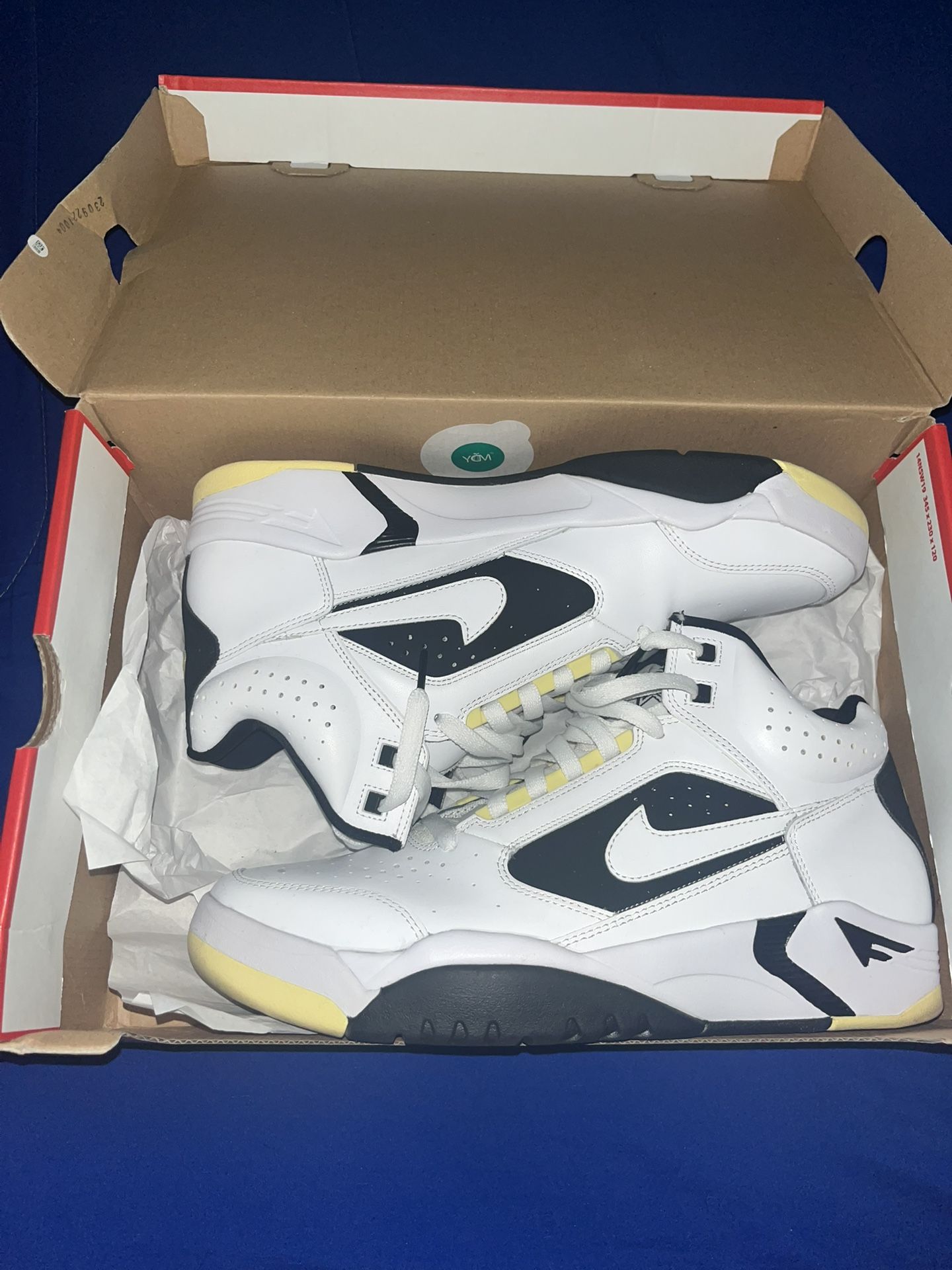 Nike Air Flight Lite Mid 'White Black Lemon