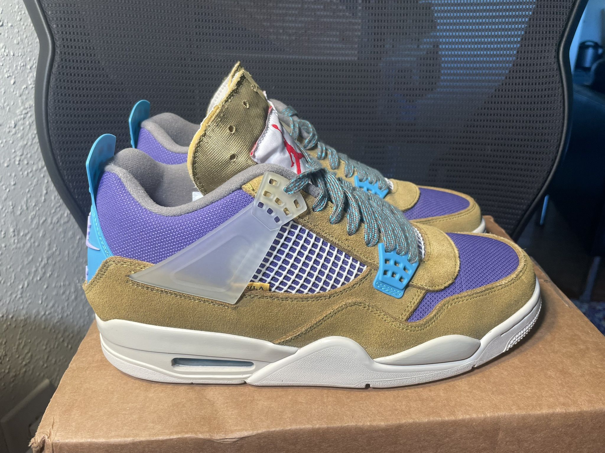 Air Jordan 4 Union La Nds 100% Authentic Sz 10