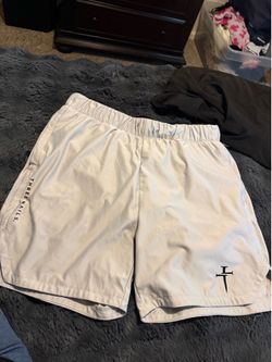 Grey Three Nails Men’s Shorts
