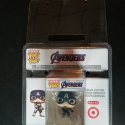 Funko Pocket POP Marvel Avengers Captain America Target Exclusive 