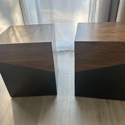 Modern Solid Wood Accent Tables