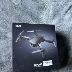 SMS 4k Dual Camera Drone All Black Brand New Sealed