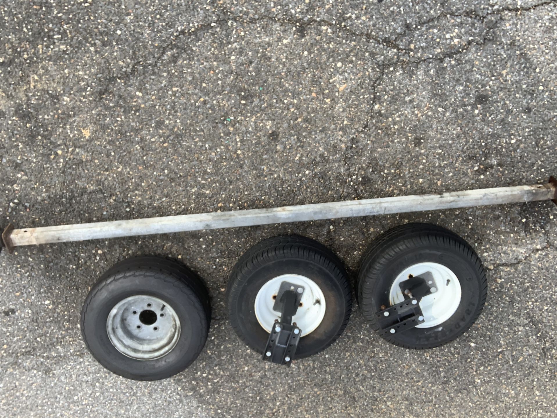 Double Jet Ski Trailer Axle and Wheels for Sale in Lanham, MD OfferUp