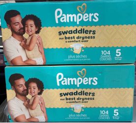 Pampers swaddlers #5