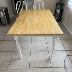Dining Table And 4 Chairs 