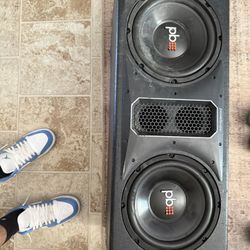 2 10inch Power Bass Subwoofers