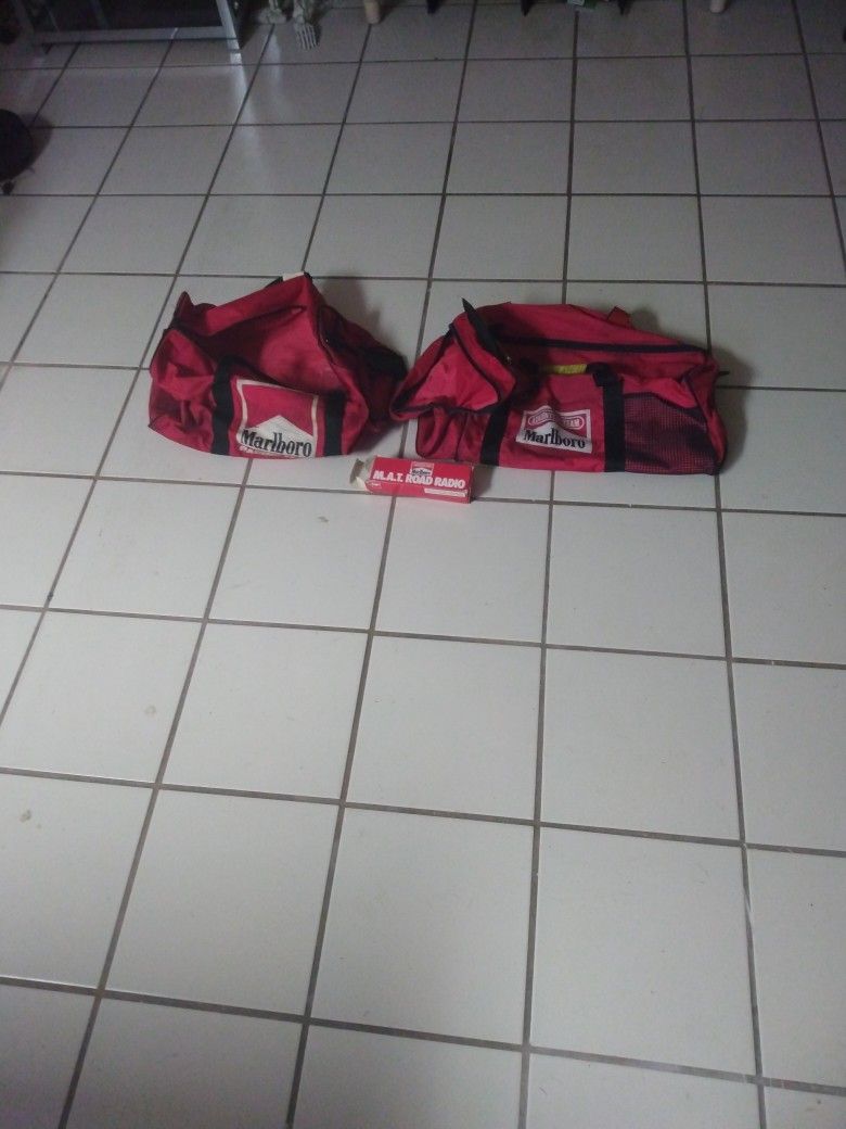 Marlboro Bags And Radio