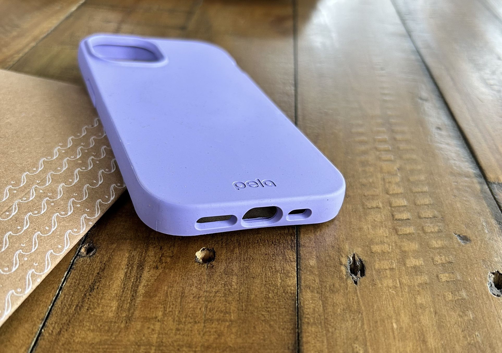 *NEW* Pela Case iPhone 15 Lavender | Eco Friendly | Recyclable
