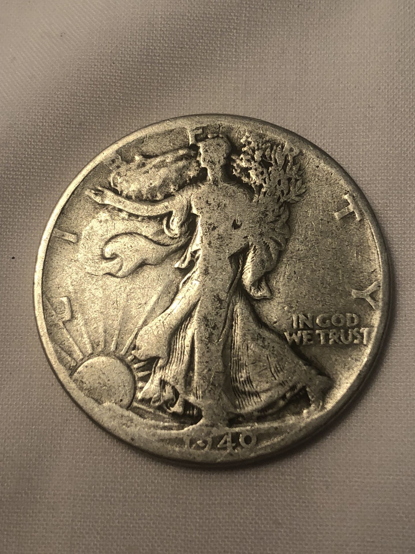 1940 Walking Liberty Half Dollar Silver coin