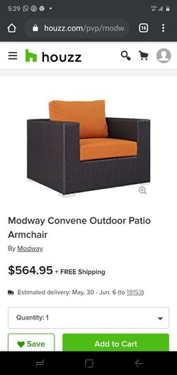 New Outdoor Armchair