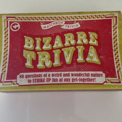 NWT Bizarre Trivia Card Game for Game Night
