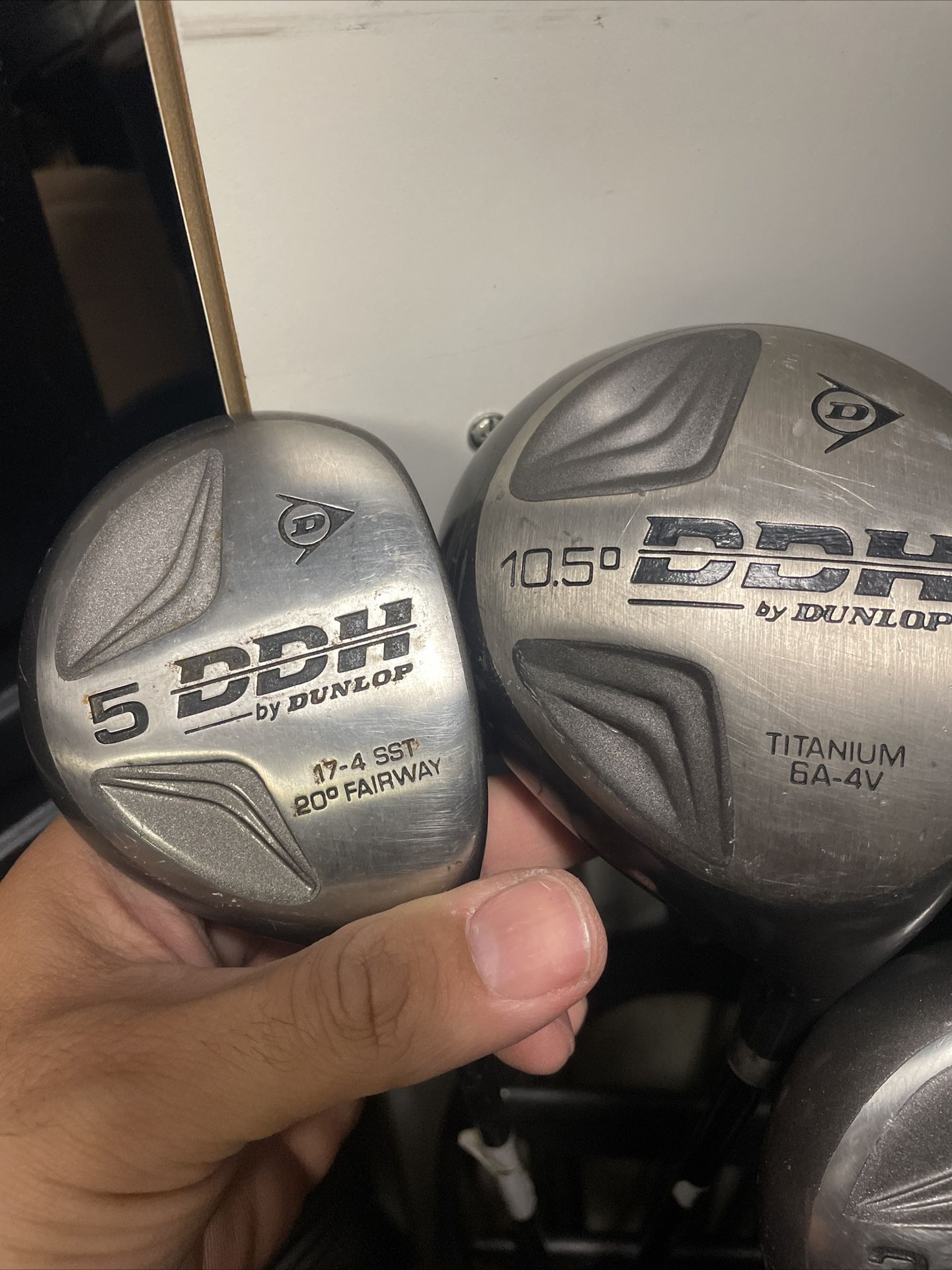 Dunlop DDH driver 10.5 deg plus 5 wood in right Handed