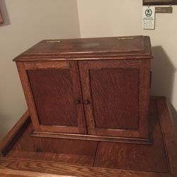 Old oak Tobacco  and Card case