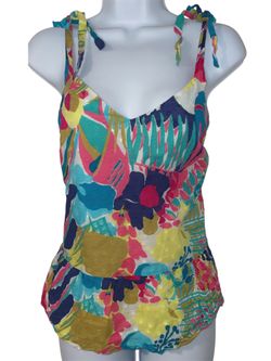 Cute floral JCrew tank size 4 great condition