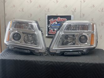 10-17 GMC TERRAIN HALOGEN OEM PAIR HEADLIGHTS