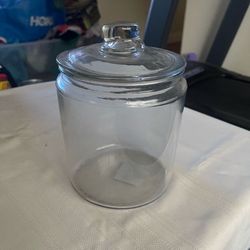 Clear Glass Jar with Lid, Pick Up In Temple City