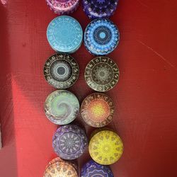 Set Of Assorted Astrological Candle 