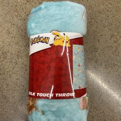 NWT Pokemon Silk Touch Throw