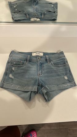 Hollister Low-Rise Denim Shorts