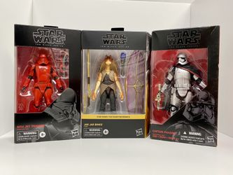 Star Wars Black Series 6 in Action Figures!