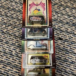 Hotwheels 2017 Disney Pop Culture Set Of 5