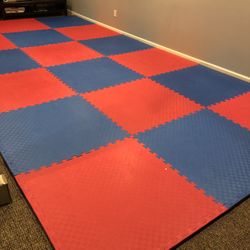 1” Foam Exercise Gym Mat Tiles