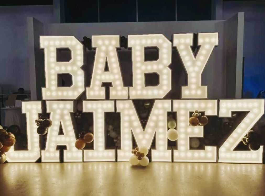 Marquee Light Up Letters