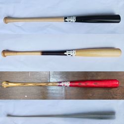 New Wood Baseball Bats 