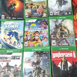 Xbox One Games, $10 Each