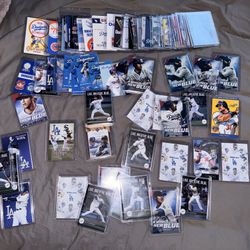 Dodgers Pocket Schedules 70’s-2010’s (Unocal 76, Budweiser, KABC)