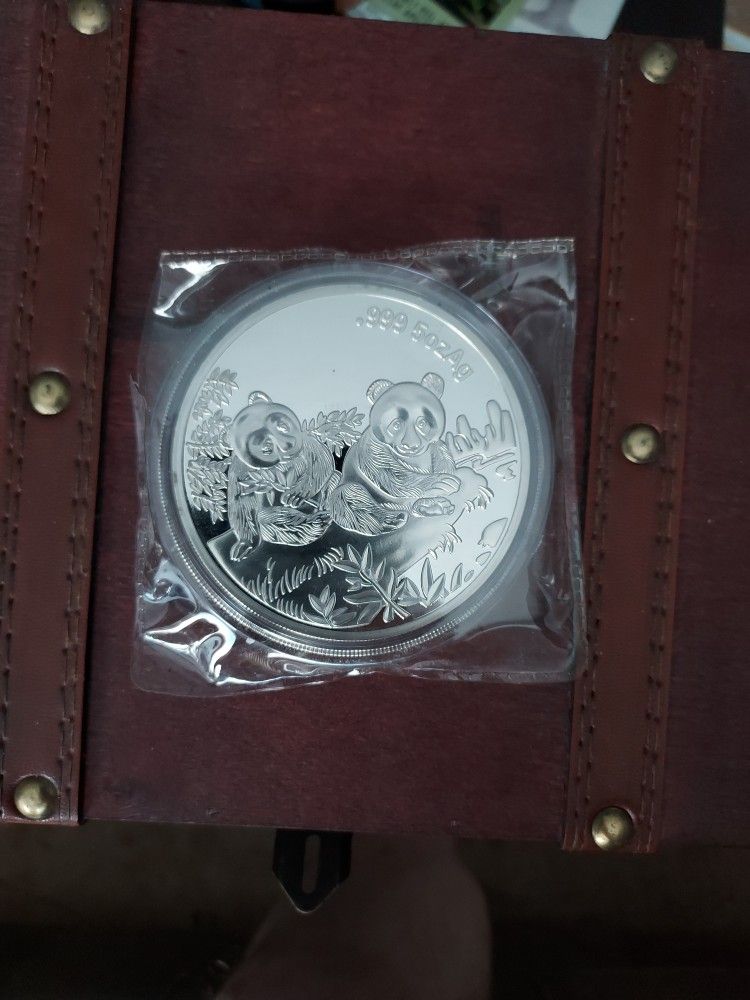5 Ounce 1995 Panda Coin