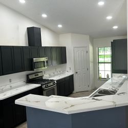 Epoxy Resin And Paint Cabinets 