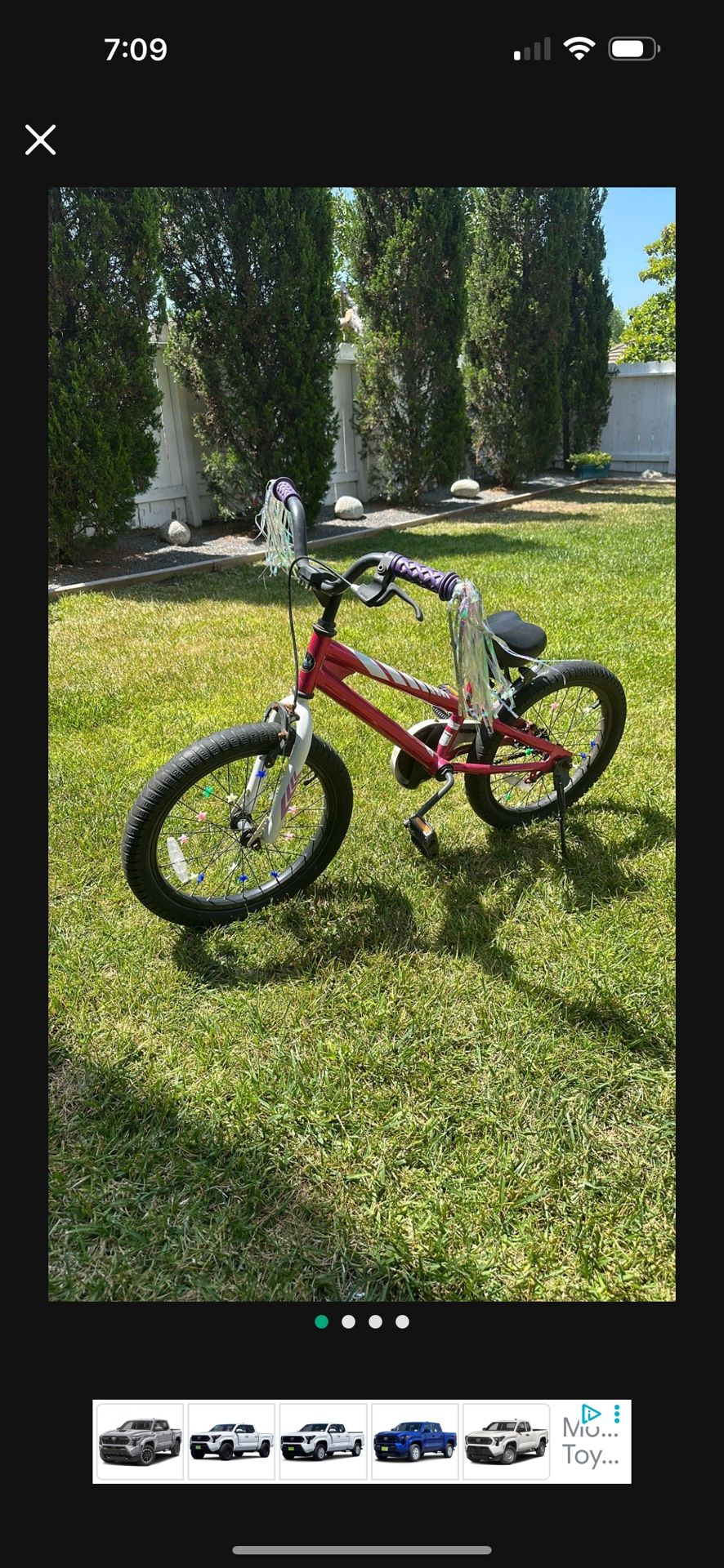 Kids Bike 14” Girls Bike