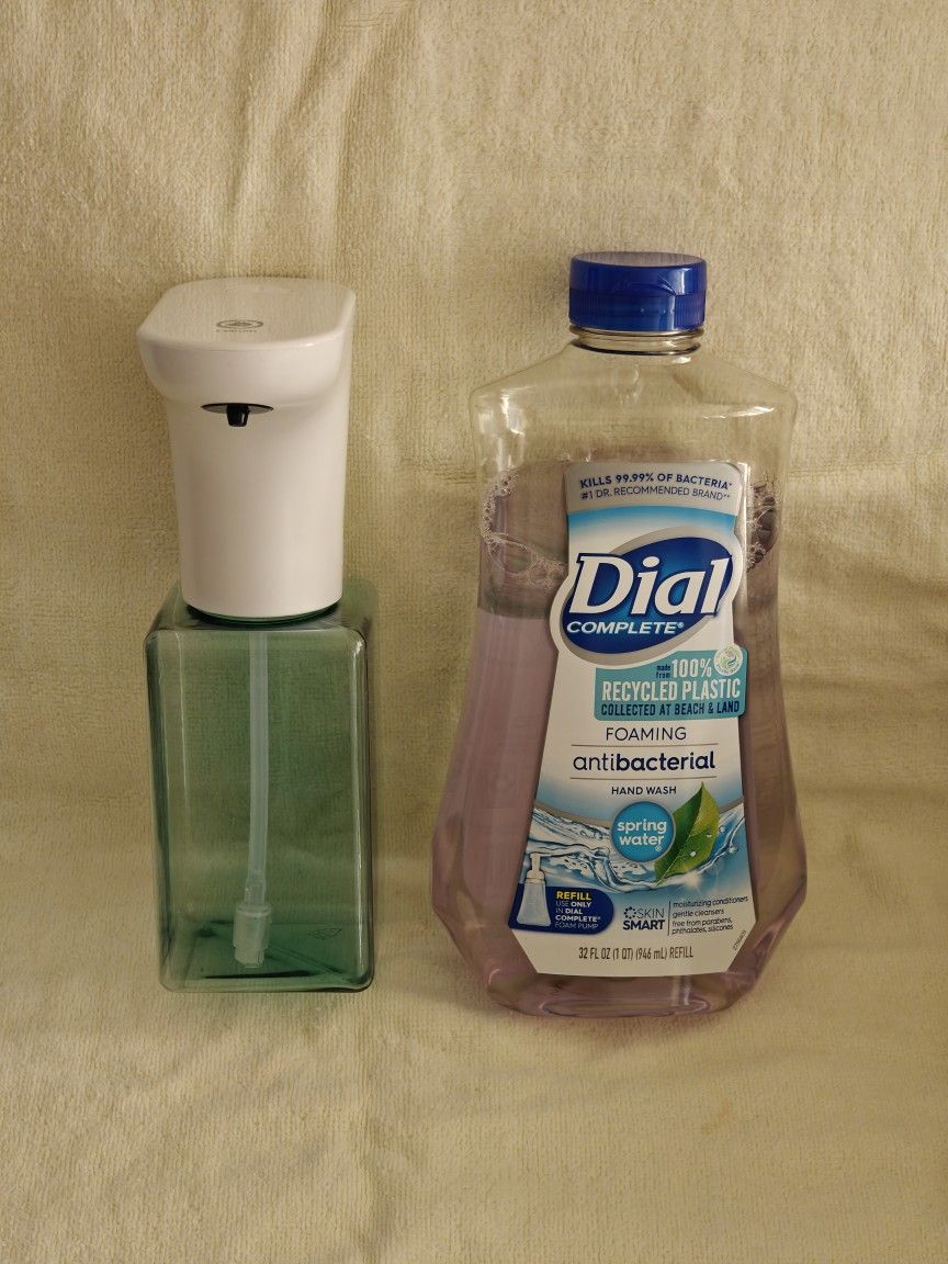 Moving sale! Automatic Foam Soap Dispenser,Dial Foaming Hand Soap Refill