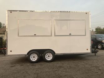 Sky Trailers Enclosed Concession Trailer 8.5x16x7.6