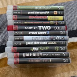 PS3 For sale with games 