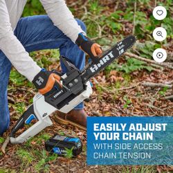 HART 40-Volt Cordless Brushless 14-inch Chainsaw