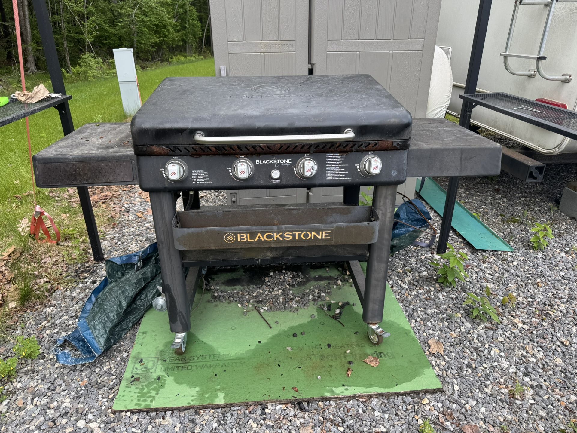 Blackstone Grill 36” works great